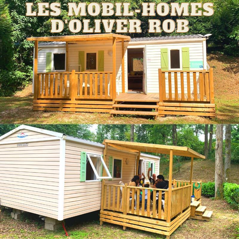 Les Mobil Homes D'Oliver Rob Saint-Chéron Eksteriør bilde